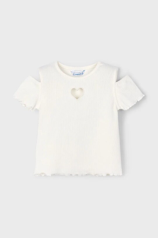 Mayoral tricou copii 3005.6F.Mini.PPYA bej SS25