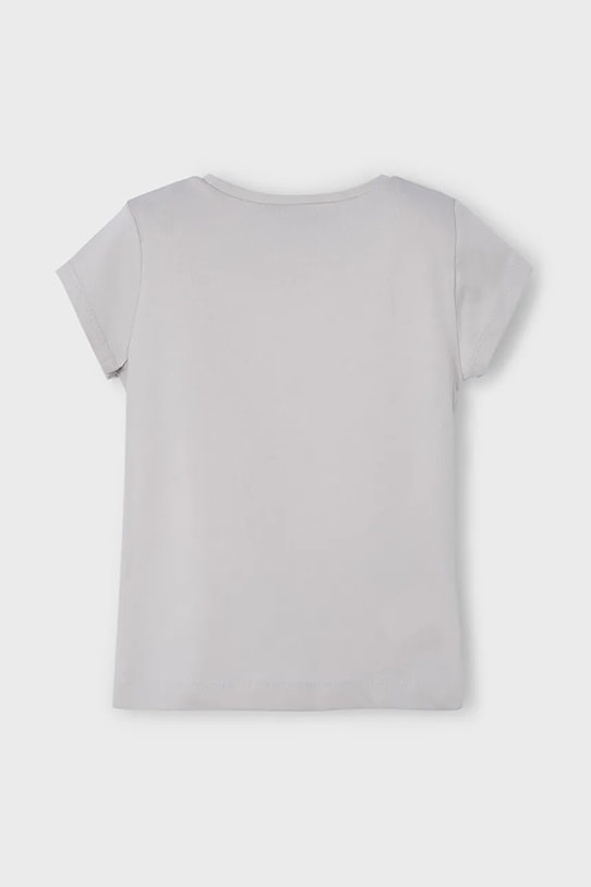 Mayoral tricou de bumbac pentru copii 3014.6R.Mini.PPYA gri SS25