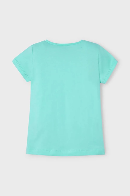 Mayoral tricou de bumbac pentru copii 3014.6R.Mini.PPYA turcoaz SS25