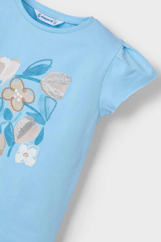 Дитяча футболка Mayoral блакитний 3015.6R.Mini.PPYA