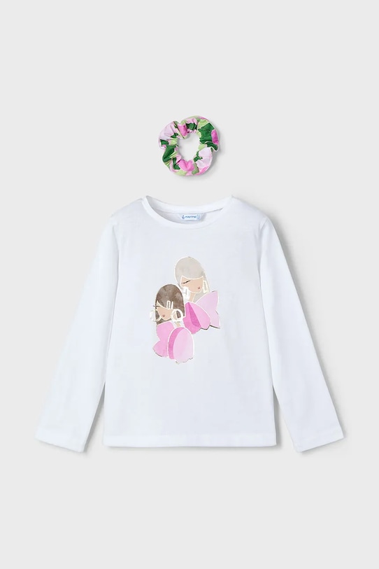 Παιδικό βαμβακερό μακρυμάνικο Mayoral στάμπα ροζ 3016.6G.Mini.PPYA