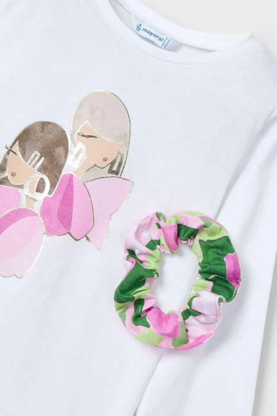 Κοριτσίστικα Παιδικό βαμβακερό μακρυμάνικο Mayoral 3016.6G.Mini.PPYA ροζ