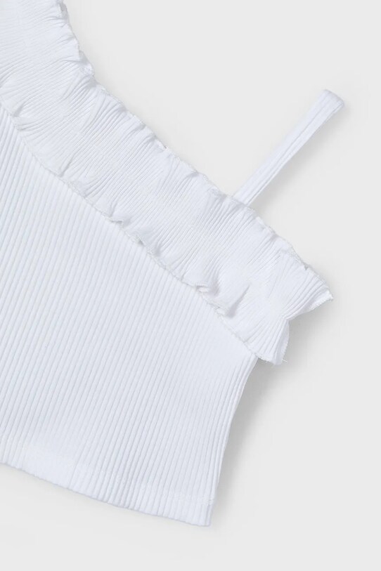 Djevojčice Dječji top Mayoral 3018.6K.Mini.PPYA bijela