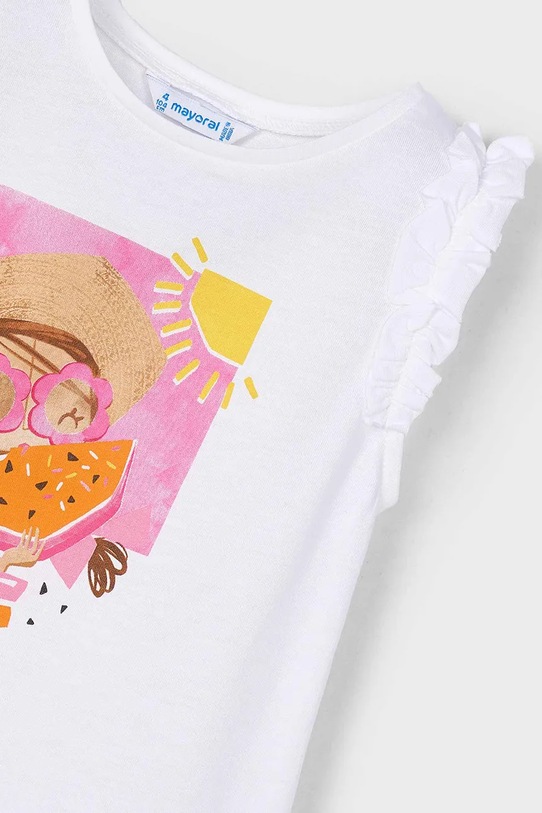 Mayoral top din bumbac pentru copii roz 3021.6P.Mini.PPYA