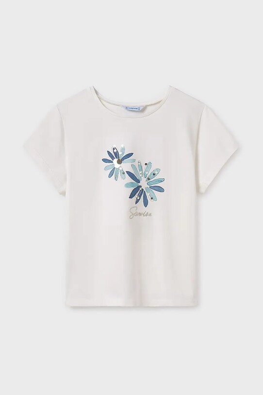 Mayoral tricou copii 6020.8A.Junior.PPYA bej SS25