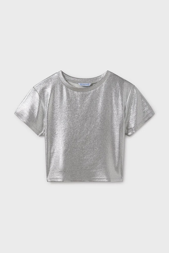 Mayoral tricou copii uni argintiu 6027.8B.Junior.PPYA
