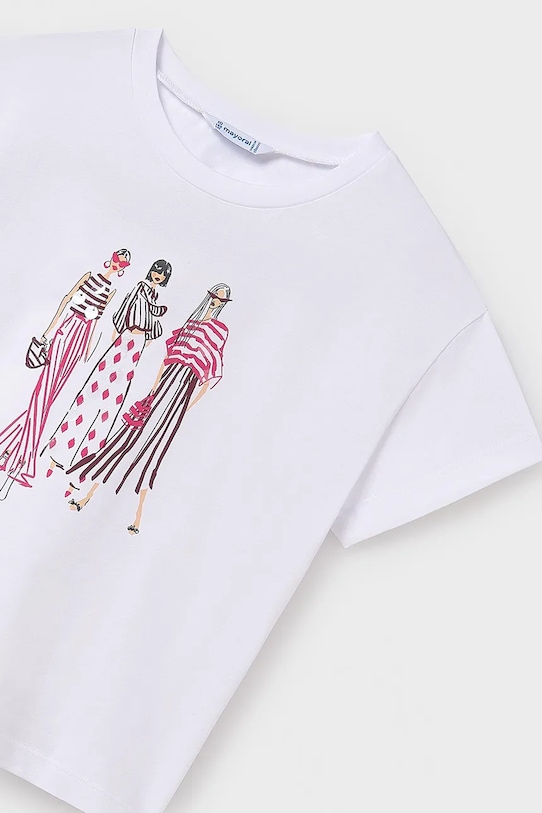 Mayoral gyerek pamut póló rózsaszín 6030.8D.Junior.PPYA