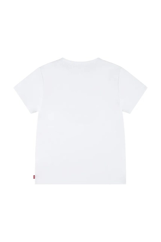 Levi's gyerek pamut póló BATWING TEE 4EK825 fehér AA00