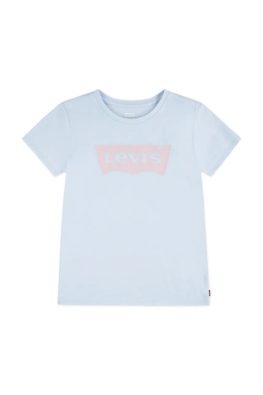 Levi's t-shirt dziecięcy BATWING TEE nadruk niebieski 4EK825