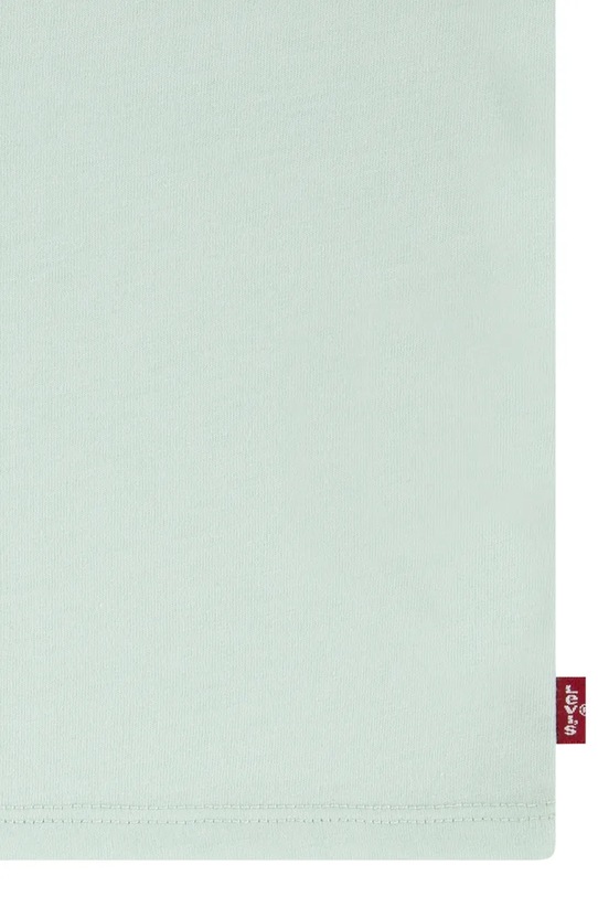Otroška bombažna kratka majica Levi's BATWING TEE zelena 4EK825