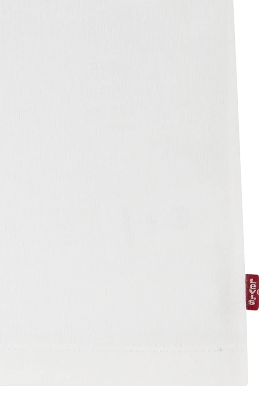 Levi's t-shirt dziecięcy ROLL CUFF MEET AND GREET T biały 3EM166