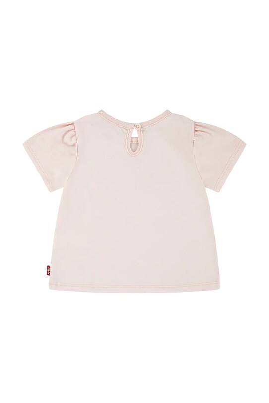 Levi's tricou bebe SS SMOCKED SLV TEE 1EM183 roz SS25