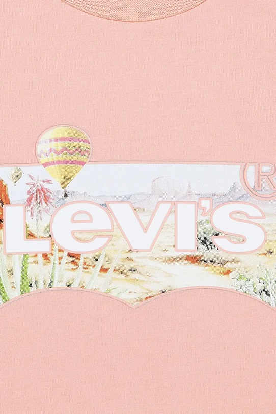 Levi's tricou copii HOT AIR BALLOON BATWING TE portocaliu 3EM638