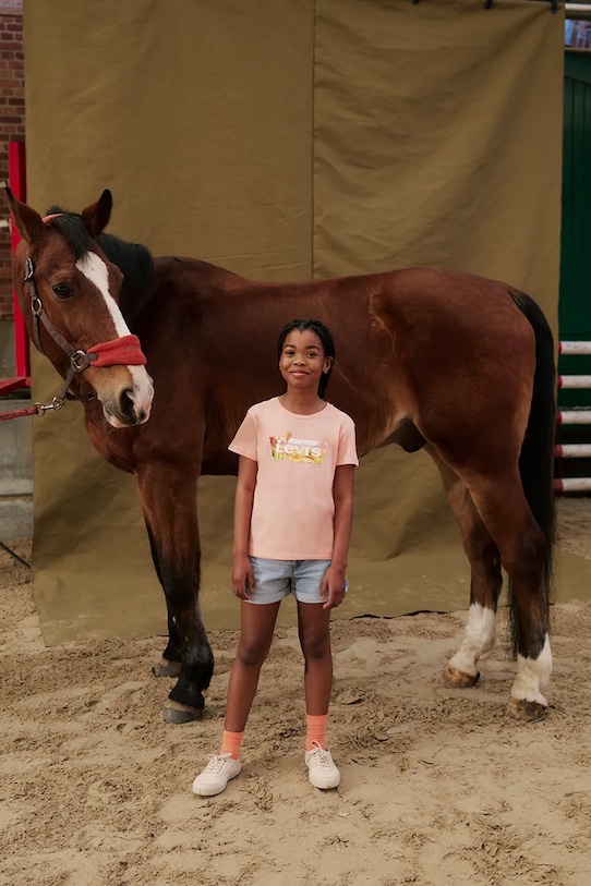 Levi's tricou copii HOT AIR BALLOON BATWING TE 4EM638