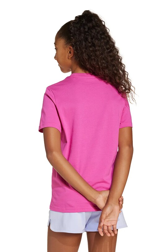 adidas tricou de bumbac pentru copii JI6732 roz