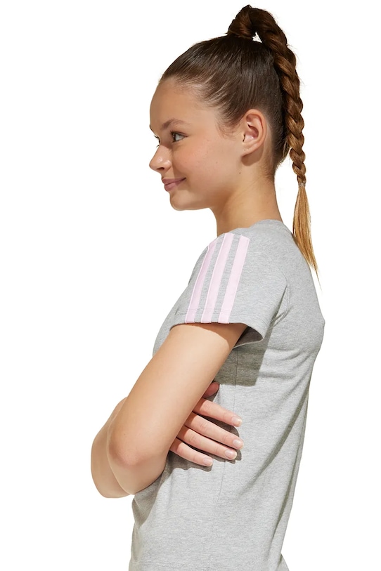 Otroška bombažna kratka majica adidas JJ0944