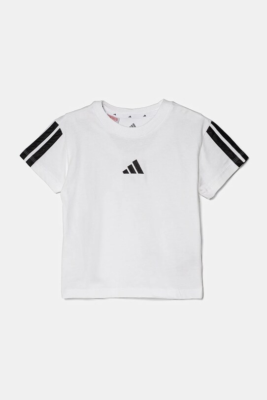 adidas gyerek pamut póló JJ0945 fehér SS25