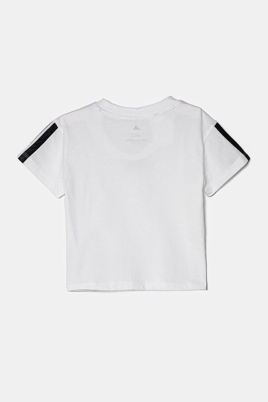 Lány adidas gyerek pamut póló JJ0945 fehér