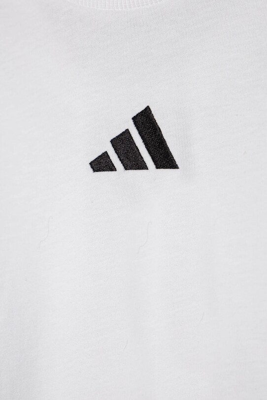 adidas gyerek pamut póló fehér JJ0945