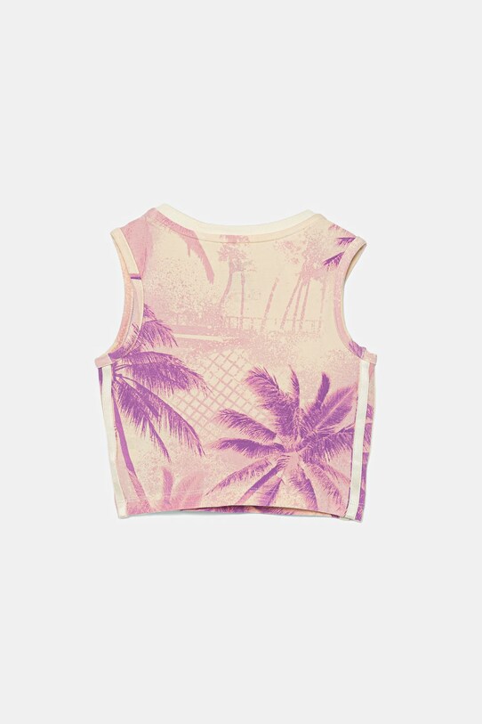Dziewczynka adidas Originals top dziecięcy JD2935 fioletowy