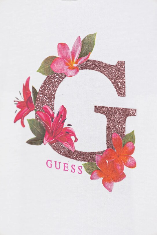 Lány Guess újszülött póló A5GI02.K6YW4.PPYA fehér