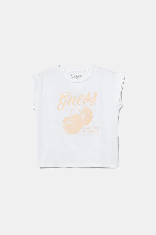 Детская футболка Guess с эластаном белый J5GI00.K6YW4.PPYA