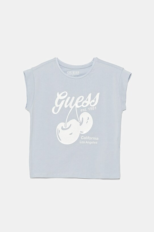 Guess tricou copii print albastru J5GI00.K6YW4.PPYA