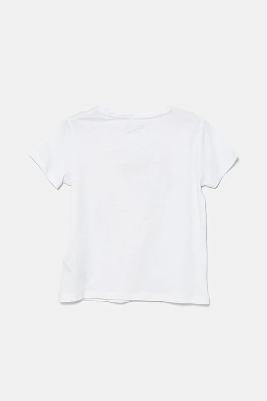 Dětské tričko Guess J5GI03.K6YW4.PPYA bílá SS25