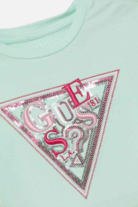 BIMBA Guess maglietta per bambini J5GI04.K6YW4.PPYA turchese