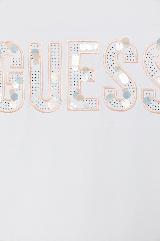 DÍVKA Dětské tričko Guess J5GI09.K6YW4.PPYA bílá