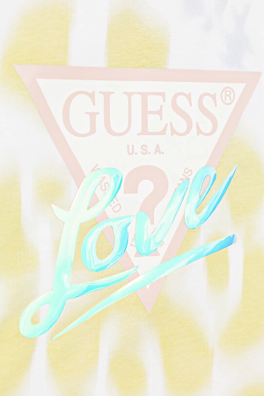 Fete Guess tricou copii J5GI10.K6YW4.PPYA verde
