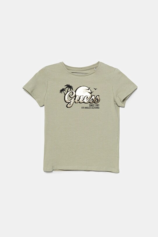 Guess tricou copii print verde J5GI17.K6YW4.PPYA