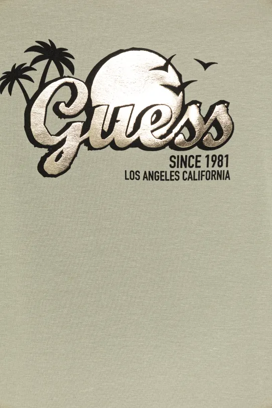 Дівчинка Дитяча футболка Guess J5GI17.K6YW4.PPYA зелений