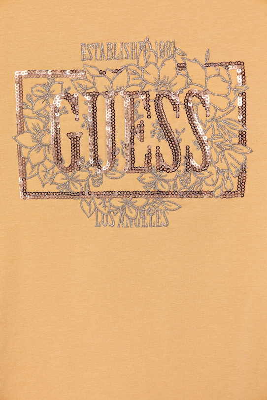 DÍVKA Dětské tričko Guess J5GI18.K6YW4.PPYA oranžová