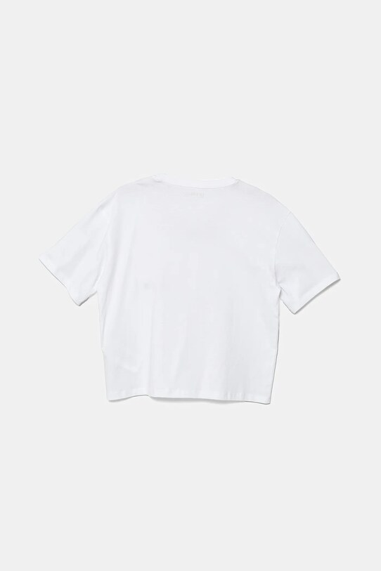 Детская хлопковая футболка Guess J5GI23.K8HM4.PPYA белый SS25