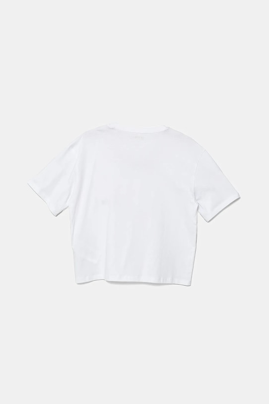 Guess t-shirt bawełniany dziecięcy J5GI23.K8HM4.PPYA biały SS25