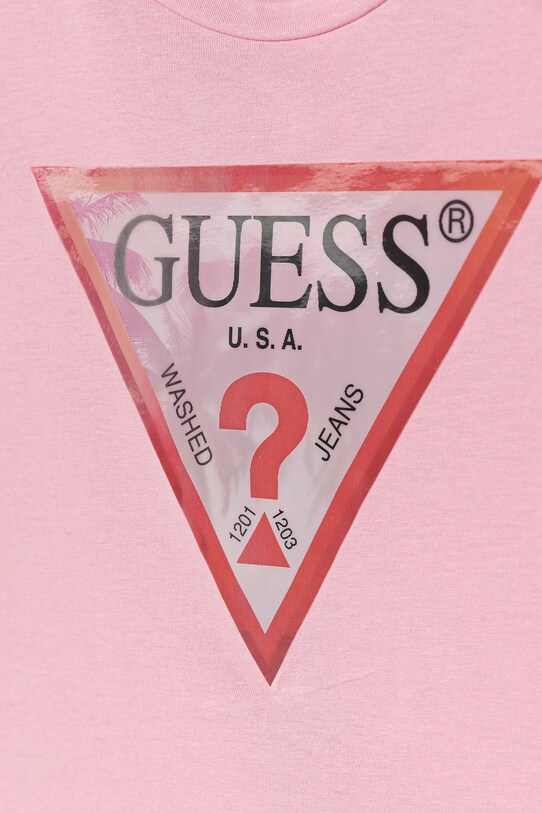 Dievča Detské tričko Guess J5GI34.K6YW4.PPYA ružová