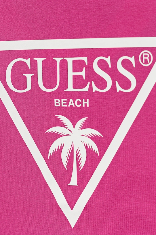 Fete Guess tricou de bumbac pentru copii J5GI36.JA914.PPYA roz