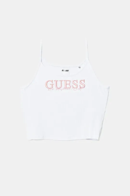 Detský top Guess s elastanom biela J5GI37.K8RT2.PPYA