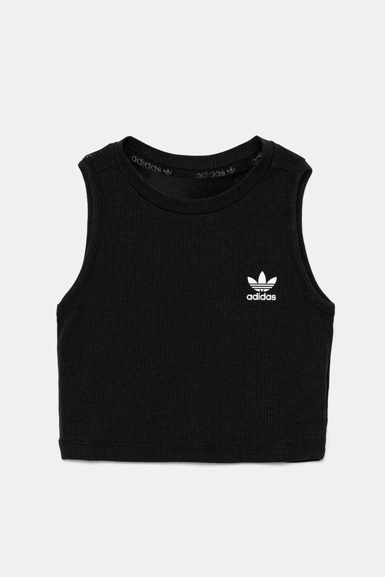 Dětský top adidas Originals JC8430 černá SS25