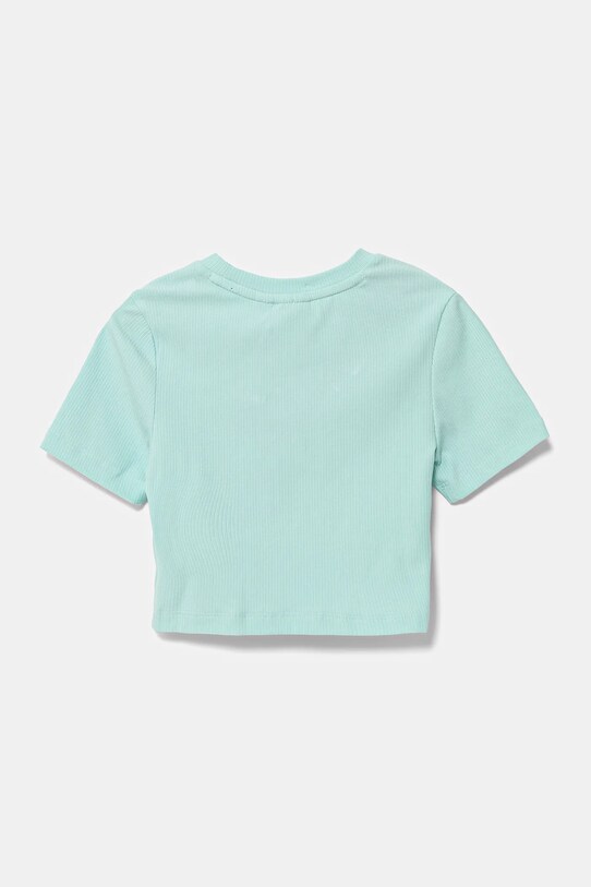 Deklice Otroška kratka majica adidas Originals JI5783 turkizna