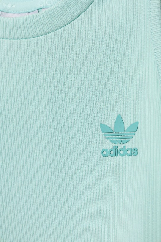 adidas Originals top dziecięcy turkusowy JI5787