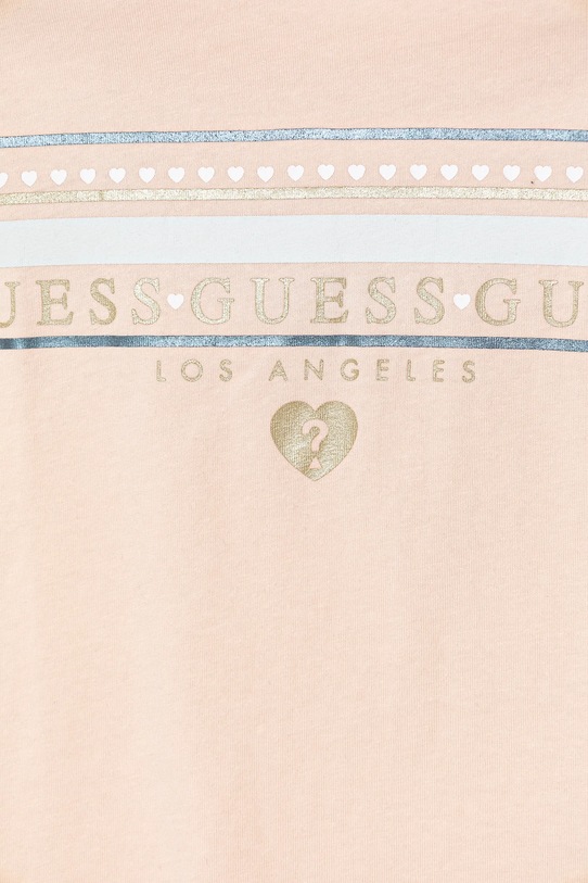 Девочка Детская футболка Guess K5GI00.K6YW4.PPYA бежевый