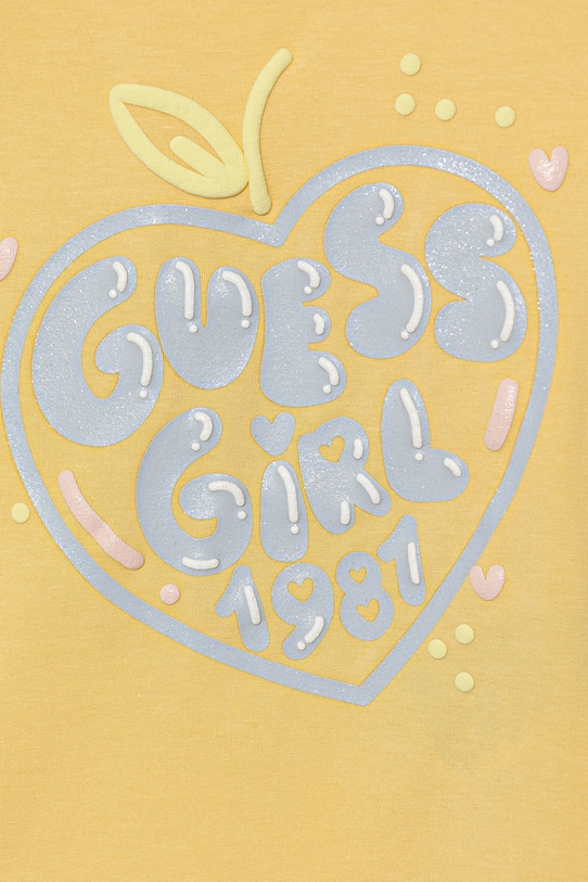 Дівчинка Дитяча футболка Guess K5GI01.K6YW4.PPYA жовтий