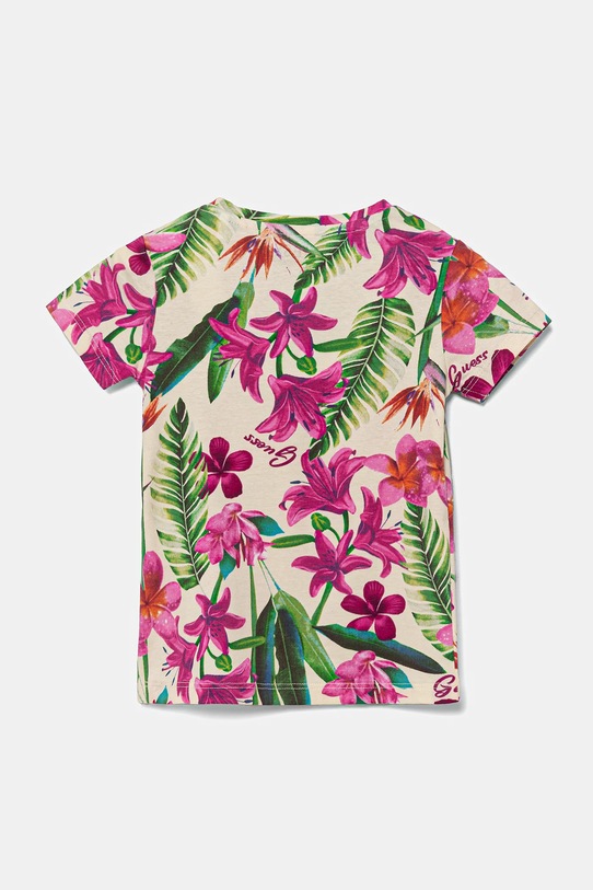 Guess t-shirt dziecięcy K5GI06.K6YW4.PPYA różowy SS25