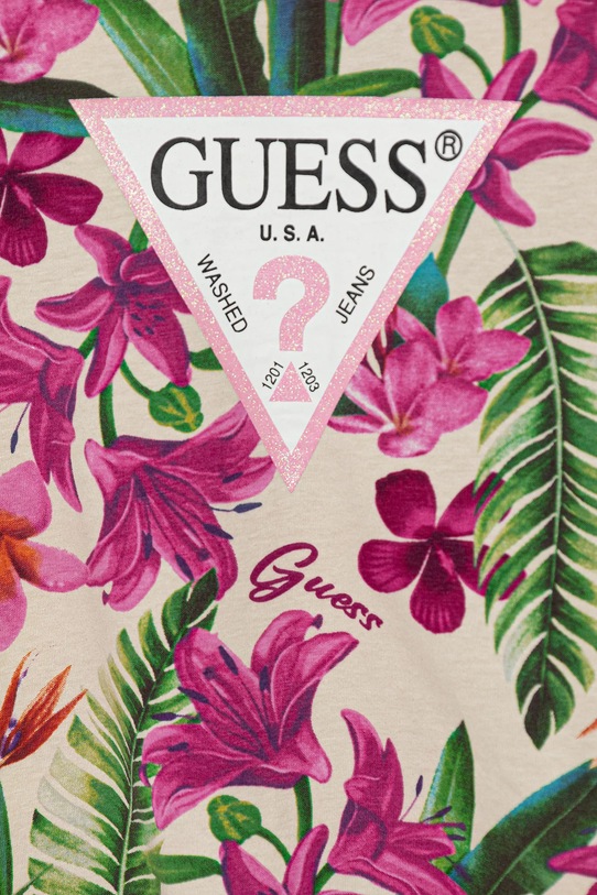 Dziewczynka Guess t-shirt dziecięcy K5GI06.K6YW4.PPYA różowy