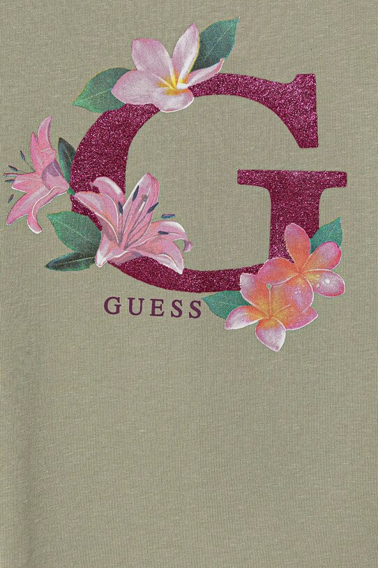 Fete Guess tricou copii K5GI08.K6YW4.PPYA verde