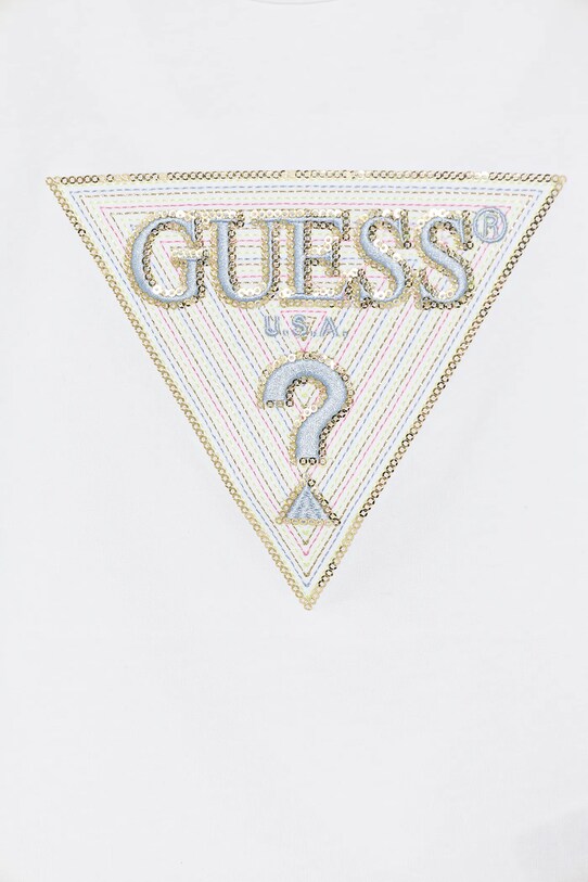 DÍVKA Dětské tričko Guess K5GI12.K6YW4.PPYA bílá