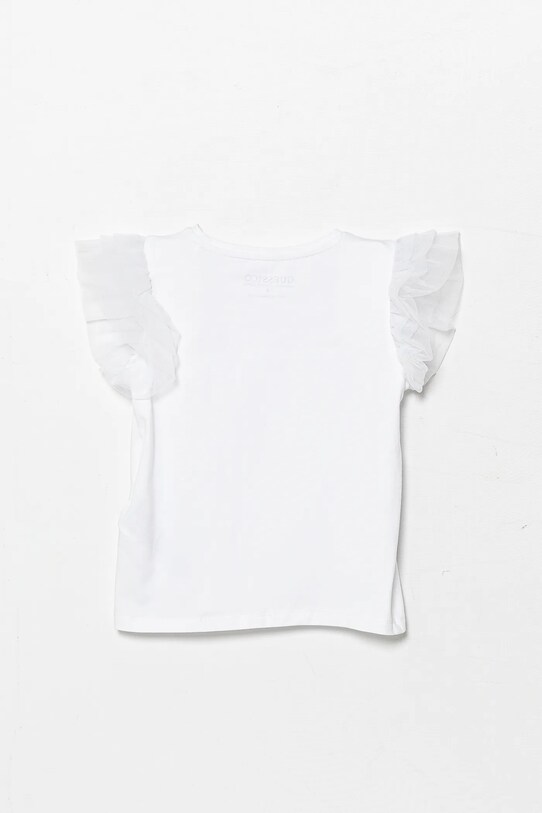 Guess tricou copii K5GI18.K6YW4.PPYA alb SS25