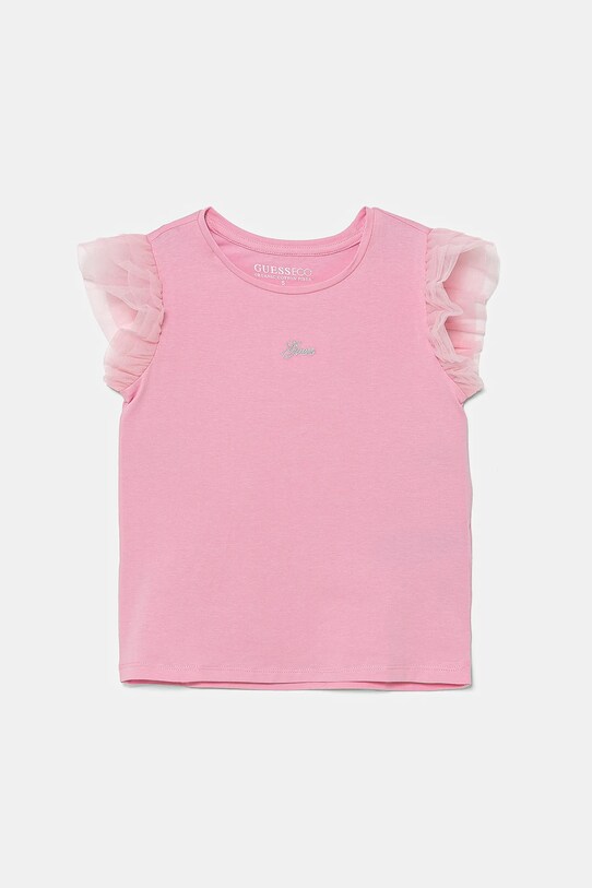 Guess tricou copii uni roz K5GI18.K6YW4.PPYA